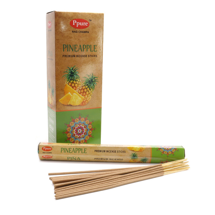 Благовония Ppure PINEAPPLE Hexa аромапалочки уп-6шт