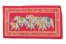 Картина на шелке (в ассортименте  (21*39см) Кш5/12