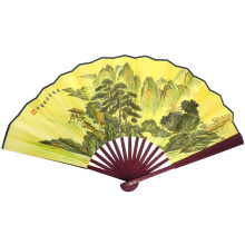 Z344-01 Опахало интерьерное 58х32см бумага, дерево