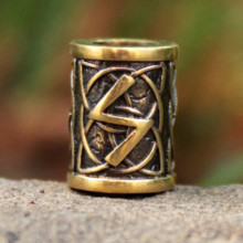 Бусина 16 Соулу, бронза, 12*D9мм,d 5,5мм Бусина 16 Соулу, бронза, 12*D9мм,d 5,5мм