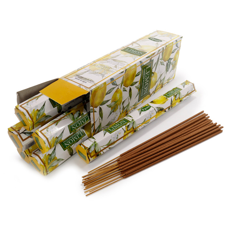 Благовония Ppure LEMON Лимон Hexa аромапалочки уп-6 шт