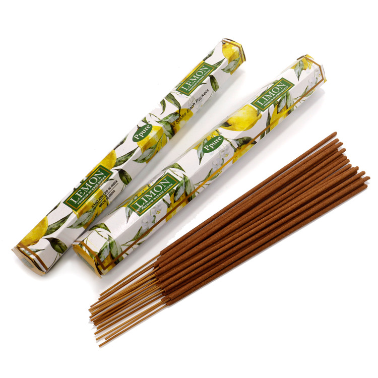 Благовония Ppure LEMON Лимон Hexa аромапалочки уп-6 шт
