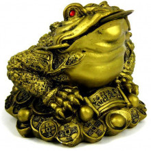 7 Жаба богатства фигурка 12х13,5х10,5см полистоун 7 Жаба богатства фигурка 12х13,5х10,5см полистоун