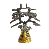 Будда дарующий просветление под деревом Бодхисатва в роще Урувеллау h-15см L-12см 594гр