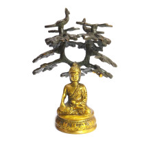 Будда дарующий просветление под деревом Бодхисатва в роще Урувеллау h-15см L-12см 594гр Будда дарующий просветление под деревом Бодхисатва в роще Урувеллау h-15см L-12см 594гр