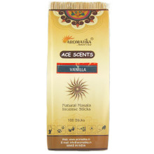 Aromatika Ace Scent Masala благовония Vanilla ВАНИЛЬ,  палочек в уп