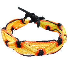 B03-54 Фенечка (браслет) 10мм, текстиль