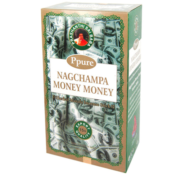 PPURE прямоуг. благовония Money Money Деньги Деньги 15 гр. блок 12шт.