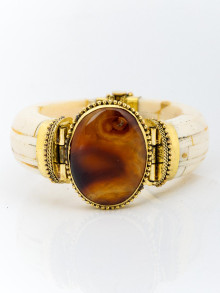 Украшение Браслет кость буйвола 505/10 Украшение Браслет кость буйвола 505/10