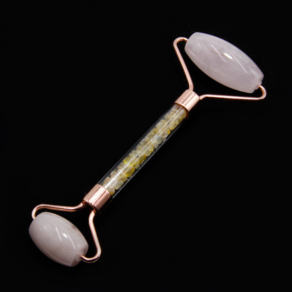 Купить Роллер Для Лица Розовый Кварц