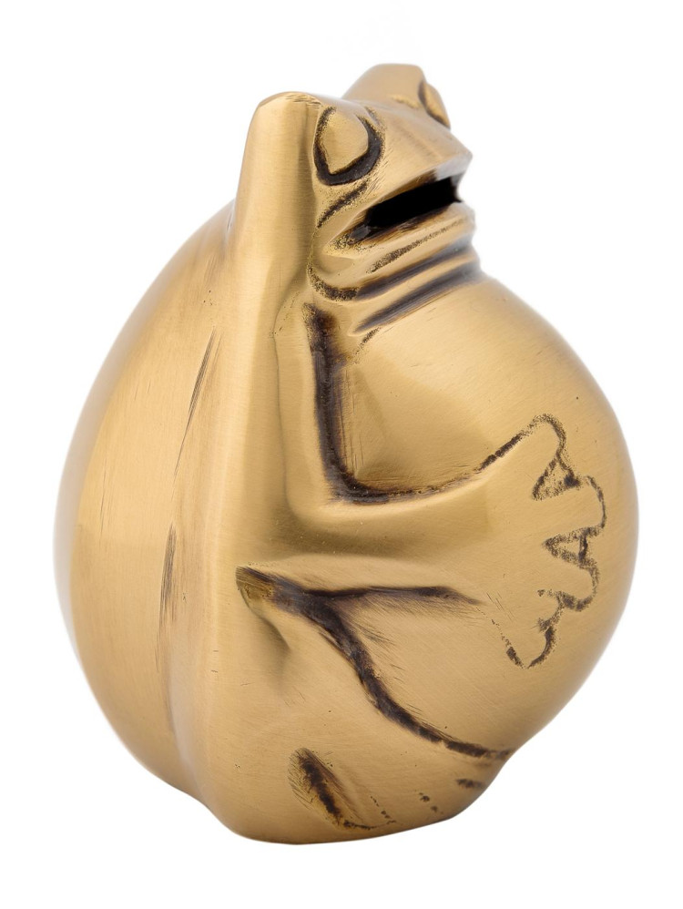 Статуэтка "Лягушка обжора" (антик)