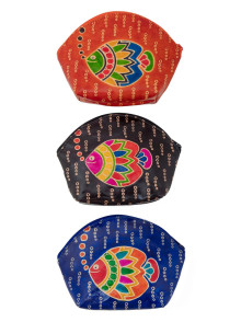 Косметичка  "Рыбы" (кожа) набор из 3-х  0587/11 Косметичка  "Рыбы" (кожа) набор из 3-х  0587/11