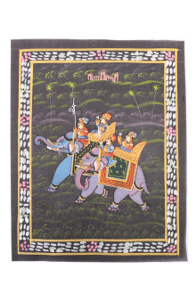 Картина на шелке (в ассортименте )(24*31см) Кш6/1