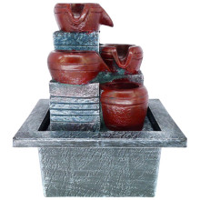 4-26 Фонтан Кувшины 19см полистоун
