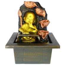4-27 Фонтан Будда 19см полистоун