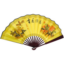 Z344-04 Опахало интерьерное 58х32см бумага, дерево