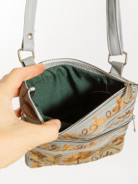 Сумка натуральная кожа через плечо