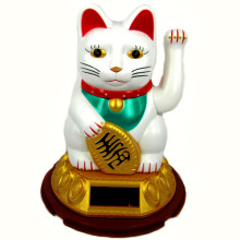 L17 Манеки Неко фигурка на солн.батарее 20 см, пластик L17 Манеки Неко фигурка на солн.батарее 20 см, пластик