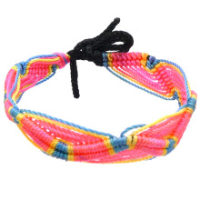 B03-56 Фенечка (браслет) 10мм, текстиль