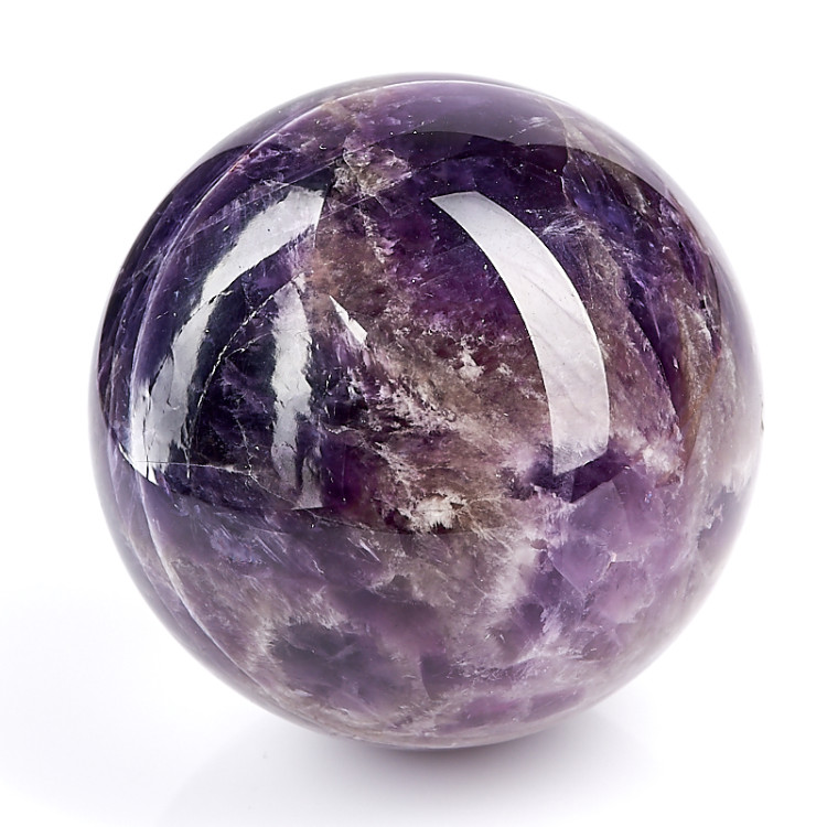 Шар камень Аметист способен вызвать любовь к дарителю 2см
