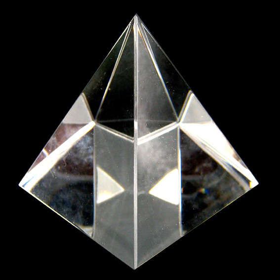 Пирамидка 6 см стекло