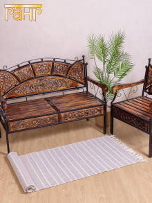 Коврик самотканный х/б 60*180см 704/1/7 Коврик самотканный х/б 60*180см 704/1/7