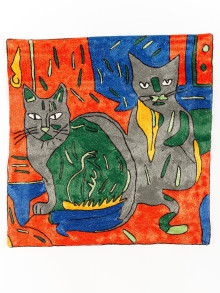 Чехол декоративный на подушку 45*45  Нв124/55