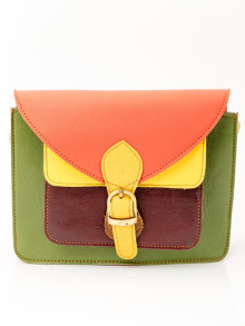 Сумка натуральная кожа через плечо  1125/18