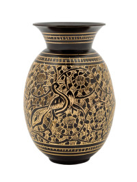 Ваза  В4046/1  FLOWER VASE MATKI BD WORK  (