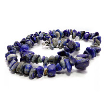 Бусы каменные Лазурит На удачу и успех Помогает бизнесменам Бусы каменные Лазурит На удачу и успех Помогает бизнесменам