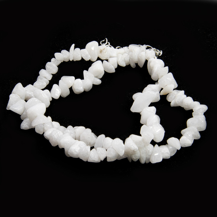 Бусы каменные Лунный камень для обретения чистой искренней любви и верности