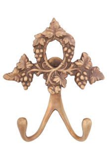 Вешалка на 2 крючка"Тадж" (антик) 4шт/