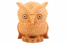 Статуэтка "Сова прорезная" 4"