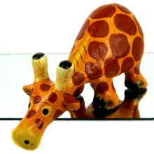 Жираф фигурка 11х6см, дерево Жираф фигурка 11х6см, дерево
