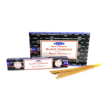 Благовония Satya M Black Diamond Чёрный Бриллиант 15gm уп-12шт Благовония Satya M Black Diamond Чёрный Бриллиант 15gm уп-12шт