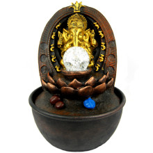 5-70 Фонтан Ганеш 28см полистоун