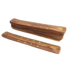 Подставка под благовония PATTI Лыжа Будда дерево уп 10шт