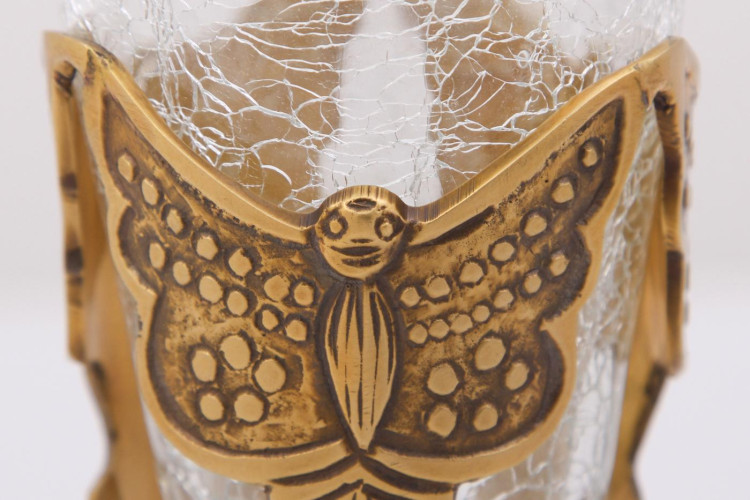 Ваза "Бабочки" со стеклом