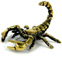 BV20-03 Скорпион статуэтка бронза 32*35*30мм (СТ 003)
