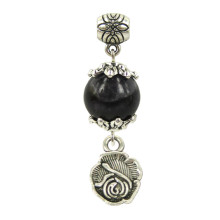 Амулет на Защиту от сглаза (Чёрный агат) и Любовь (Роза)