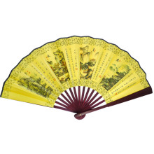 Z344-07 Опахало интерьерное 58х32см бумага, дерево