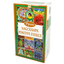 PPURE прямоуг. благовония Positive Energy Положительная Энергия 15 гр. блок 12шт.