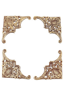 Уголок декоративный (латунь) .