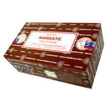 SATYA прямоуг. благовония Namaste НАМАСТЕ 15гр.  SATYA прямоуг. благовония Namaste НАМАСТЕ 15гр.