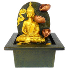 4-31 Фонтан Будда 19см полистоун