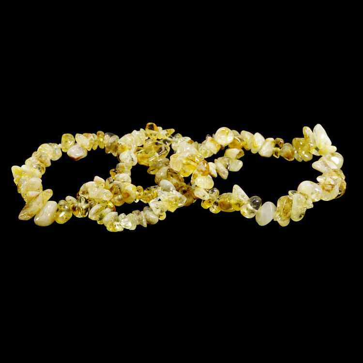 Браслет из камня Цитрин Солнечная энергетика привлекает богатство