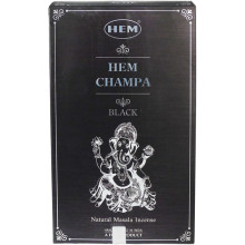 HEM масала 15 гр. благовония Hem Black Champa ХЕМ ЧАМПА блок 12 шт.