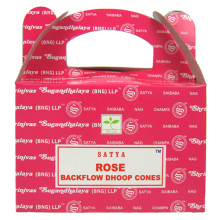 Satya Благовония Rose РОЗА "пуля"  ("стелющийся дым") масала