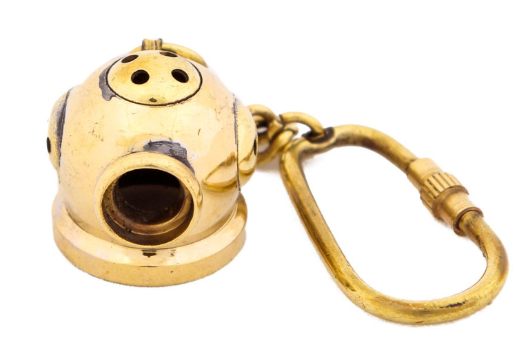 Брелок-шлем (полиш) уп/5шт