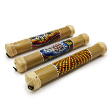 Посох дождя  бамбук Роспись в точку h-30см Индонезия Посох дождя  бамбук Роспись в точку h-30см Индонезия